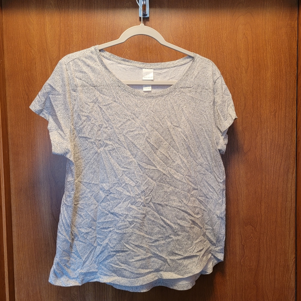 H&M Animal Print Short Sleeve T-Shirt Size Large